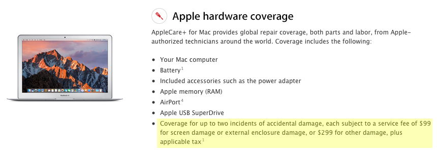 Applecare plus for mac